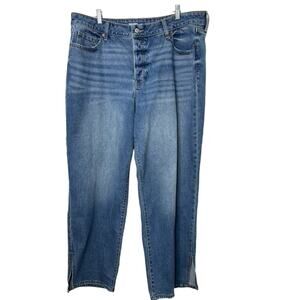 Old Navy Light Rinse High-Rise OG LOOSE Secret-Smooth Pockets Women's 20